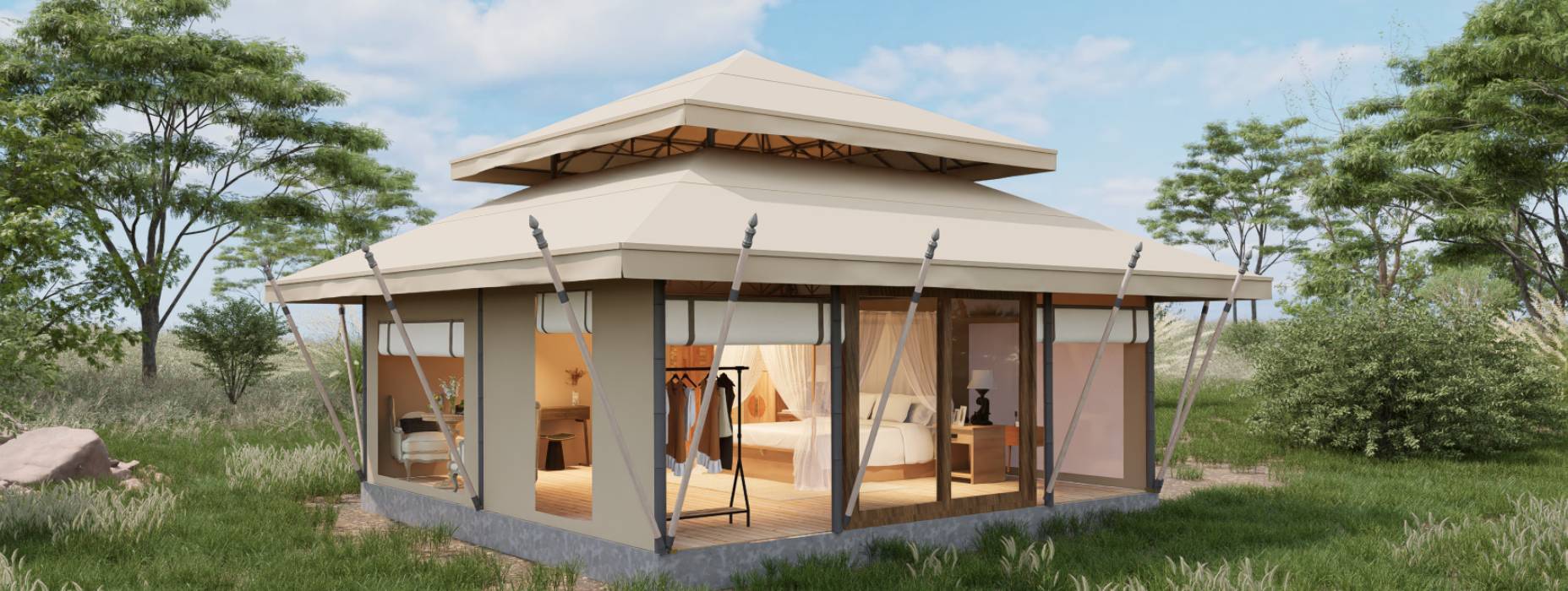 天水户外野奢帐篷